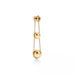 Серьги из жёлтого золота 18k,Tiffany 💠Hard Wear Triple drop
