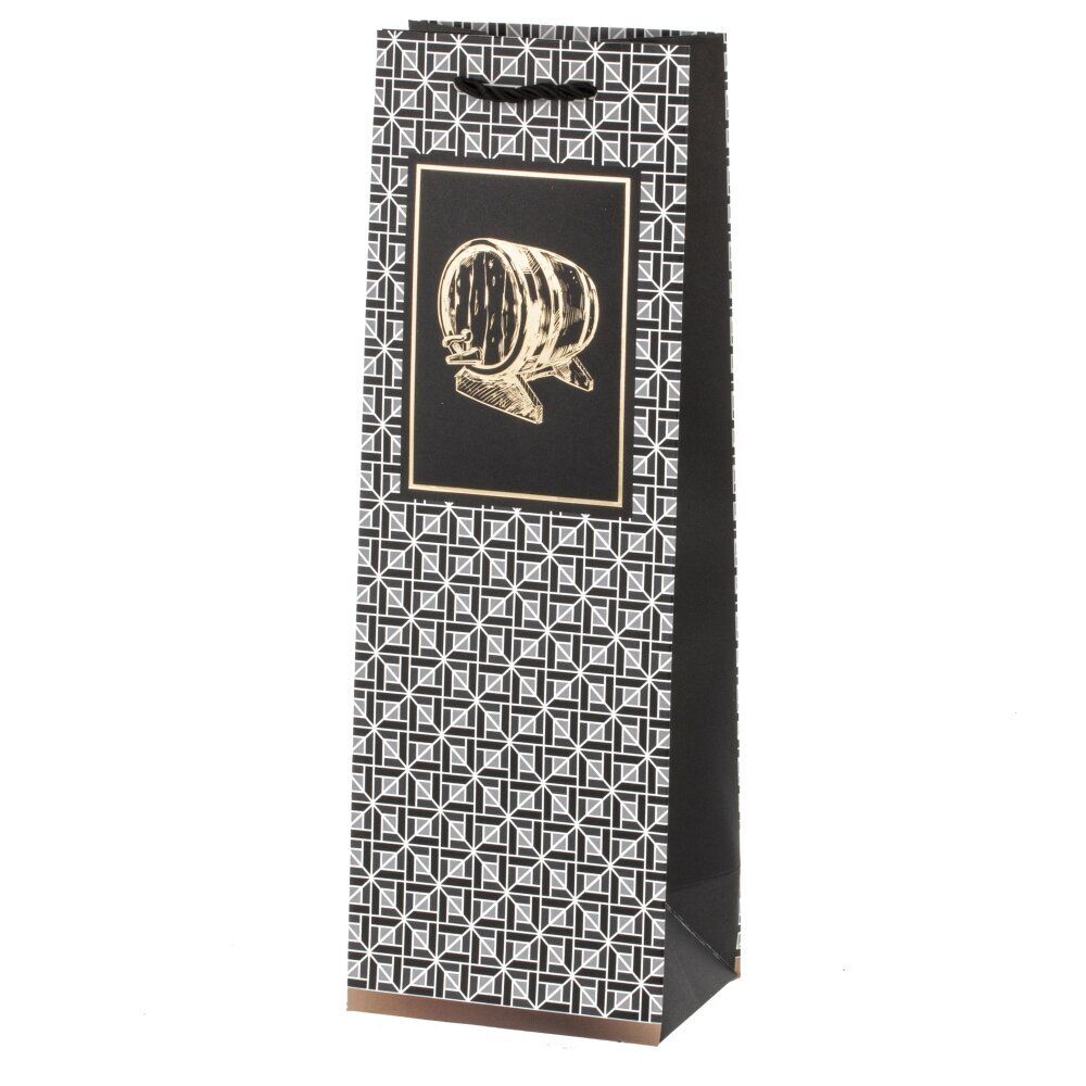 GAEM Пакет подарочный (бумага 210г/м2, блок микс 12шт), L12 W9 H35 см, 4в.