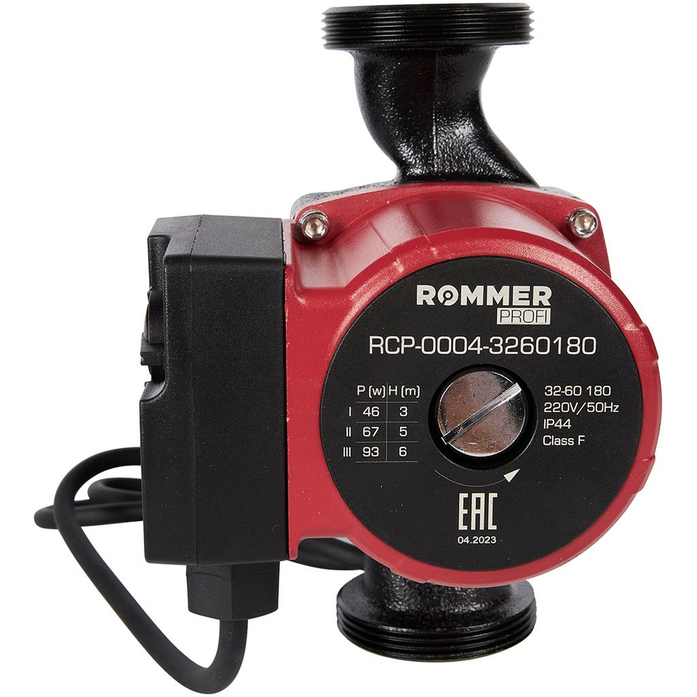 Насос циркуляционный ROMMER Profi 32-60-180 с гайками