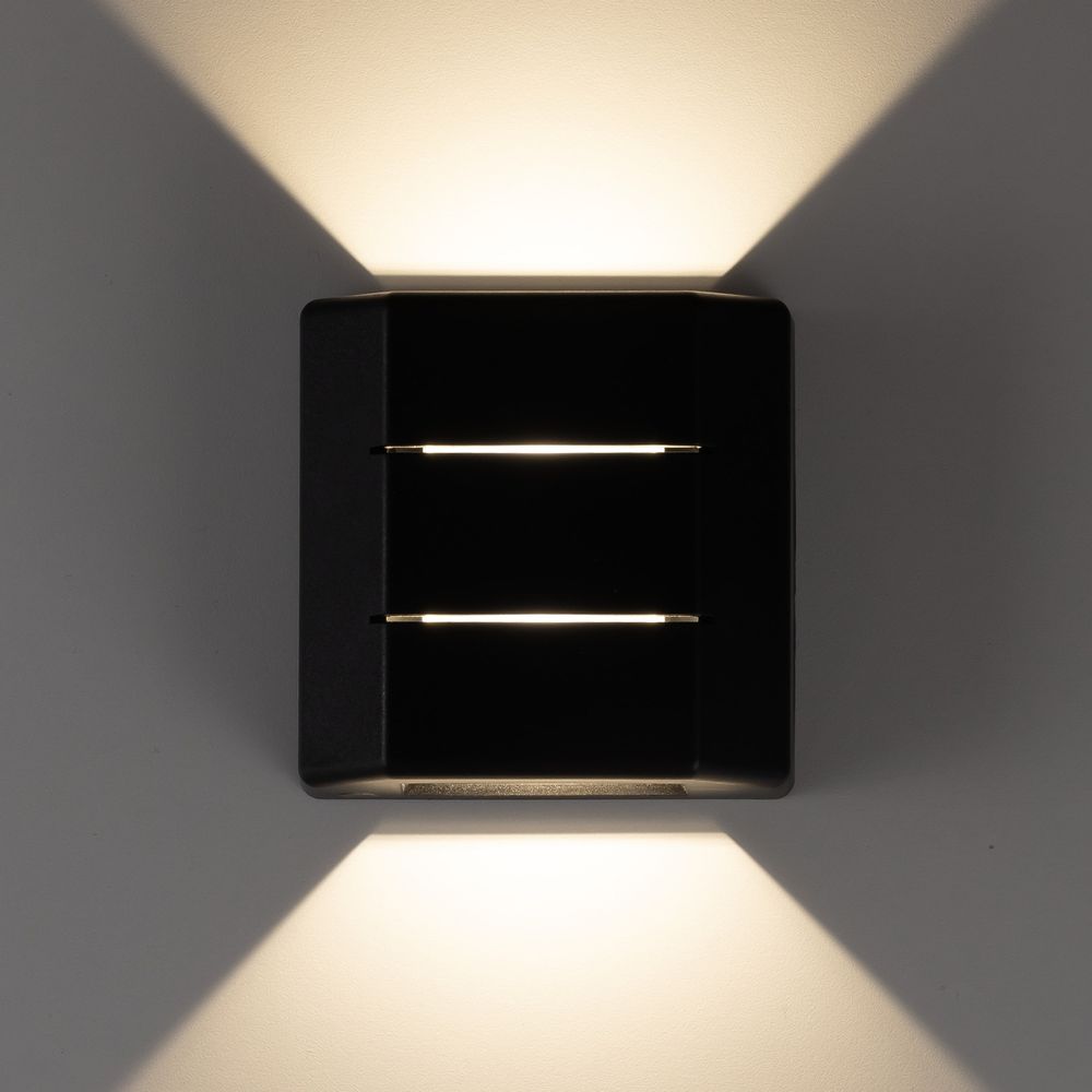 Citilux STELS CLU0731 LED Уличный настенный светильник Чёрный