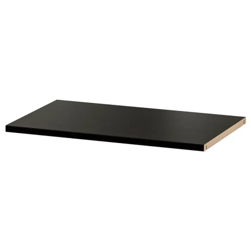 Полка - IKEA BESTÅ/BESTA/БЕСТО ИКЕА, 36х40/60х56 см, черный