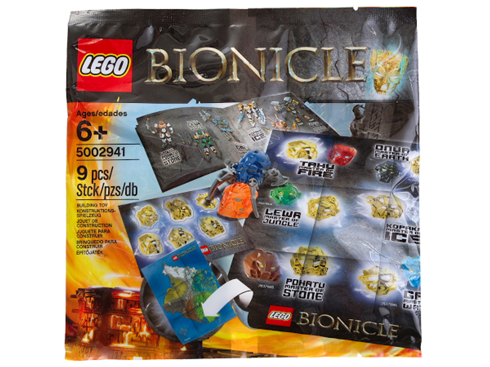 LEGO Bionicle: Набор аксессуаров Бионикл 5002941 — Bionicle Hero Pack — Лего Бионикл