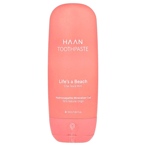 Haan, зубная паста, Life's a Bee, чай и мята, 55 мл (1,86 жидк. унции)