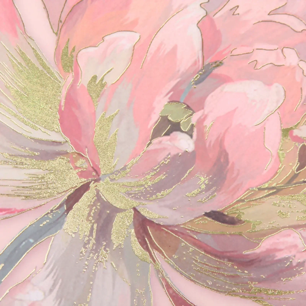 Пакет подарочный «Изящные цветы» 31*42*12 см, микс