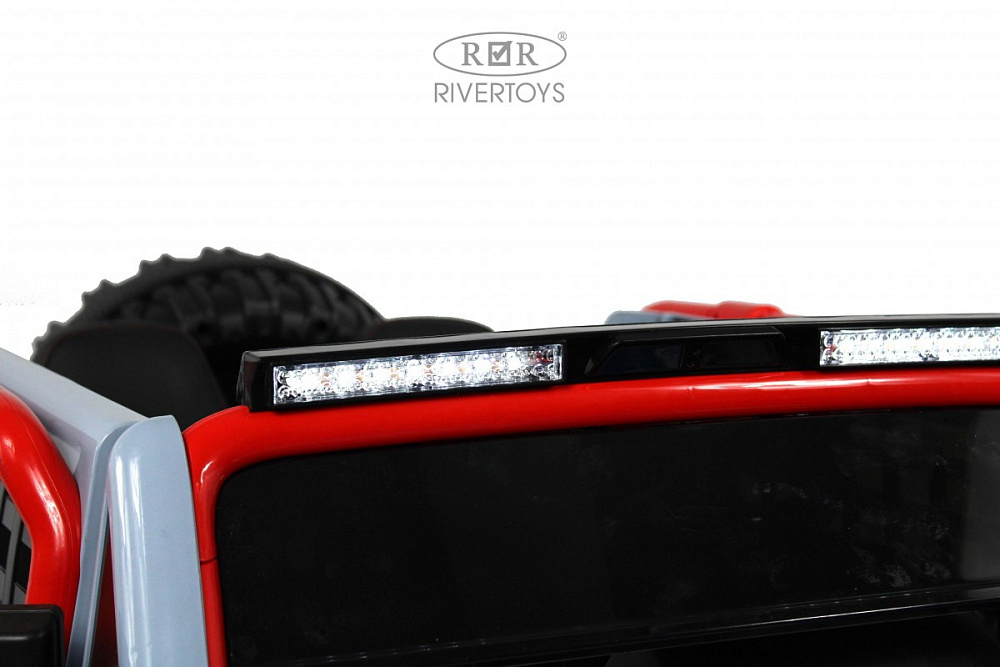 Детский электромобиль RiverToys K007AM синий