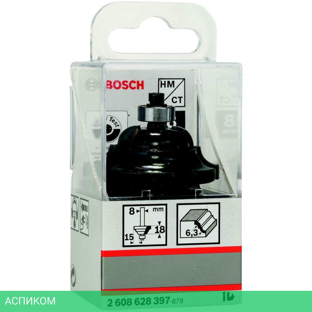 Фреза профильная Bosch 2608628397