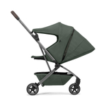 Детская прогулочная коляска Joolz Aer 2 с бампером и реверсивным блоком Forest Green