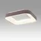 7770/56L AVRA LED SN 578 Светильник металл/белый/мокко LED (56Вт+14Вт) 3000-6000K 500х500 IP43 пульт ДУ+подсветка SHARMEL