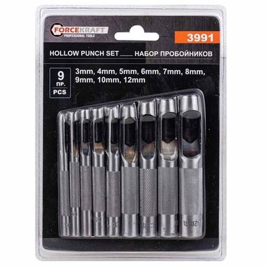 Набор пробойников, 9 пр FORCEKRAFT FK-3991