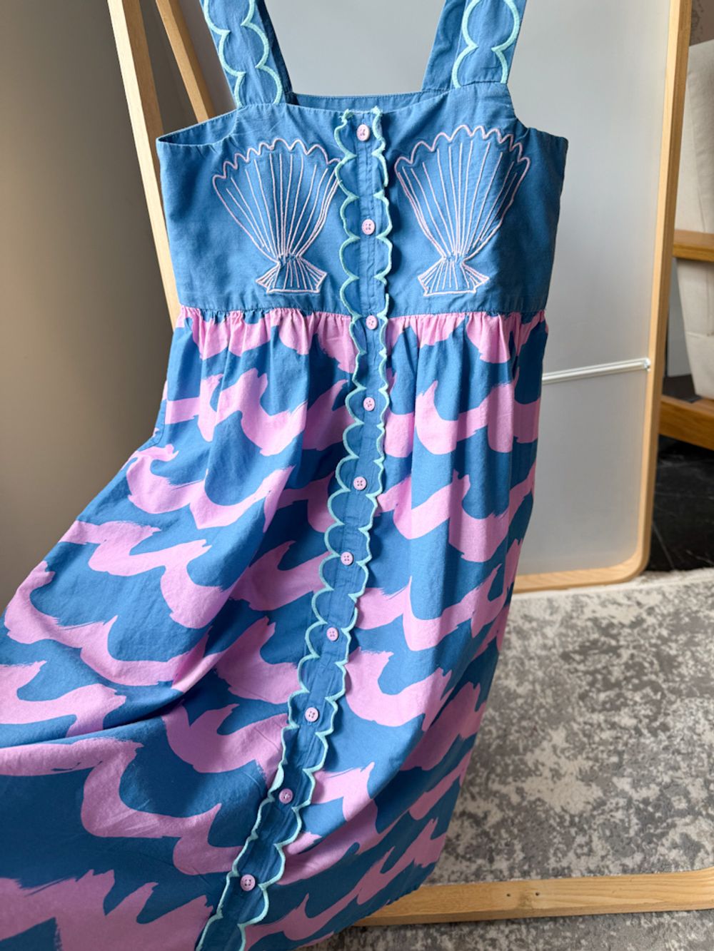 Хлопковое платье Stella McCartney, 128