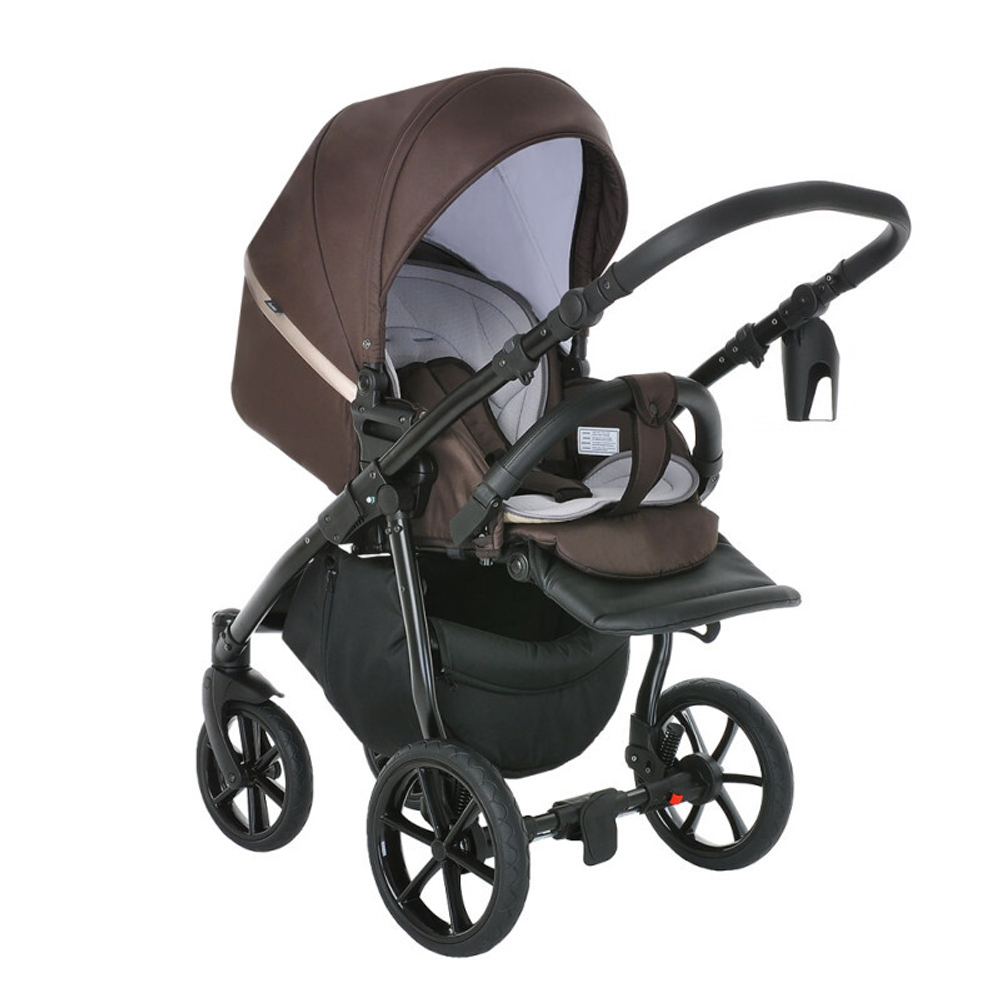 Коляска Tutis Nanni 2 в 1 New 2024 №278 (Коричневый)