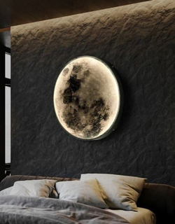 Шикарный космический светильник, который можно вешать на стену и на потолок