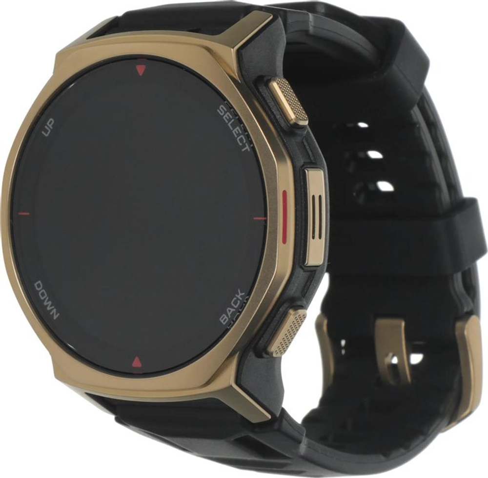 Смарт-часы AMAZFIT T-rex 3 Pro A2549,  44мм,  1.32",  черный/золотистый