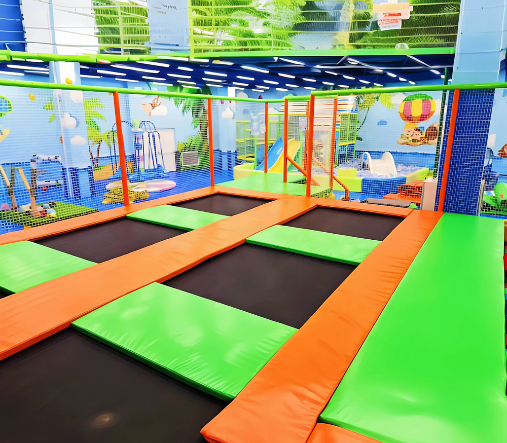 Маты обкладочные для батутных центров - ППЭ+НПЭ 10 см.