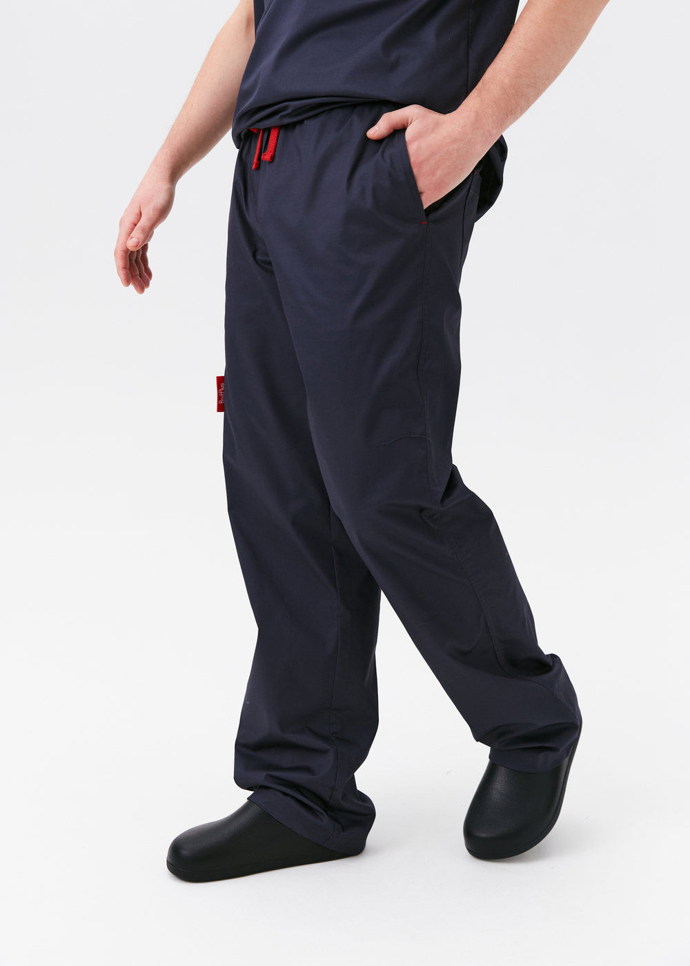 Брюки медицинские унисекс Red Base, ртуть хлопок