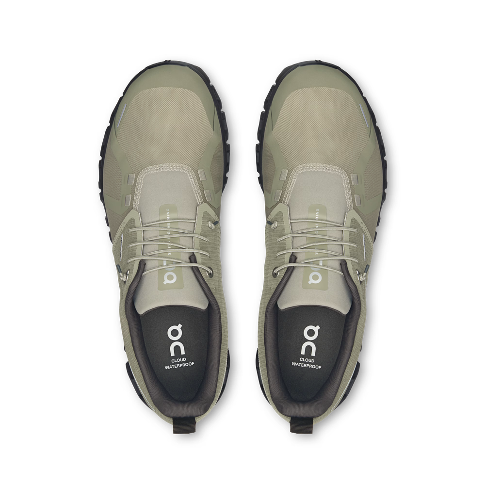 Кроссовки для бега On Cloud 6 Waterproof - Olive | Espresso