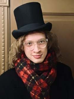 Цилиндр шляпа 59 см