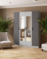 Шкаф Ларс 1,6 с зеркалом (МБ3)