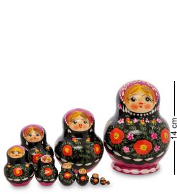 Народные промыслы МР-62/ 1-B Матрешка 10м «Сирафима»