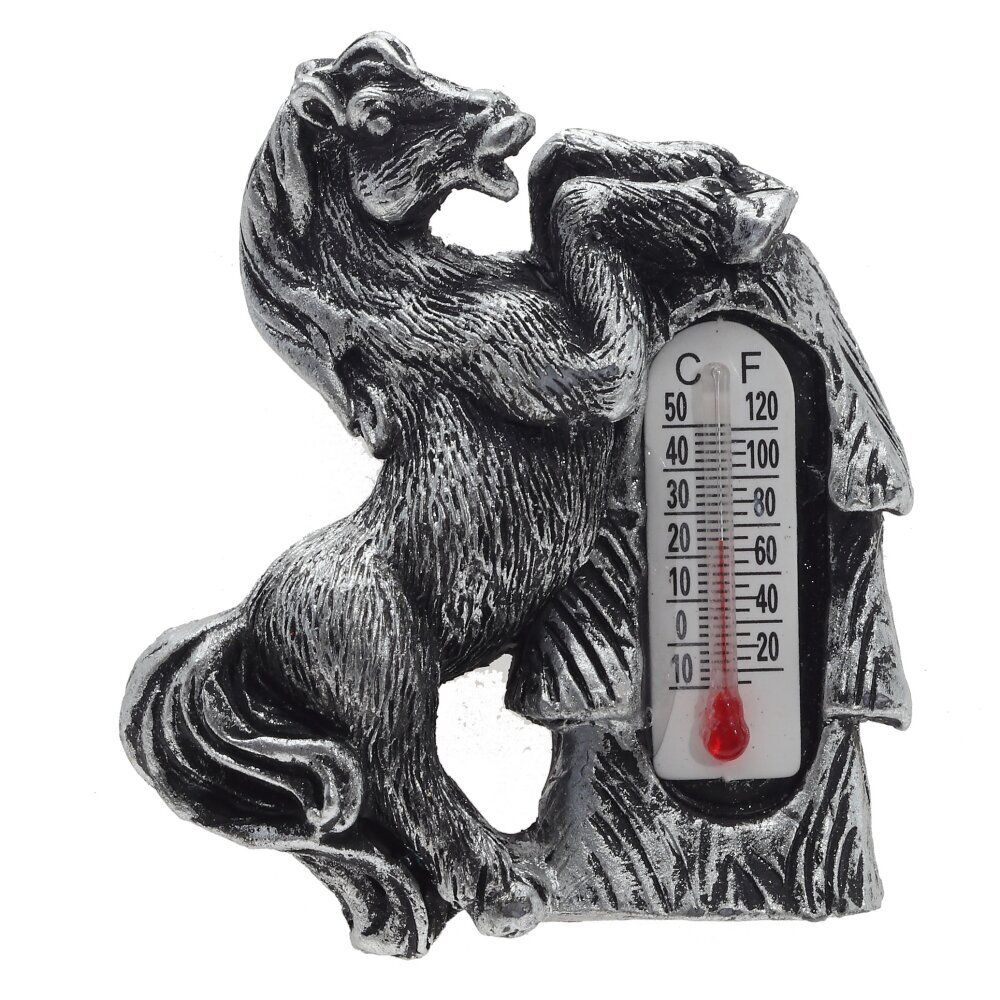 GAEM Магнит "Лошадка" с термометром, L5 W1,5 H5,5 см, 8в.