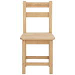 Обеденная группа Индра из массива сосны, обеденный стол 120х80х75 и 4 стула 43х43х88