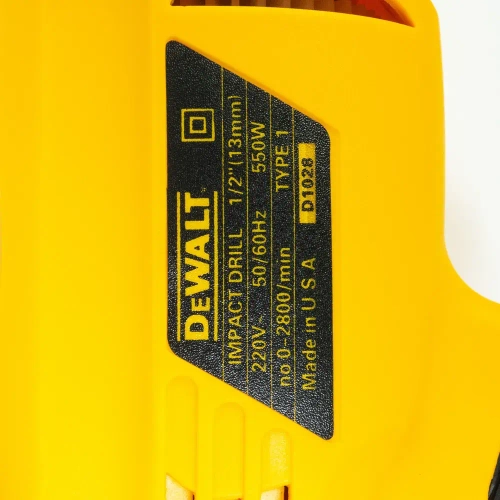 электрическая дрель деволт 10мм дрель Dewalt D1028 10mm 550W