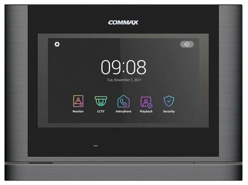 Commax CMV-70MX/VZ grey black smog СКУД
