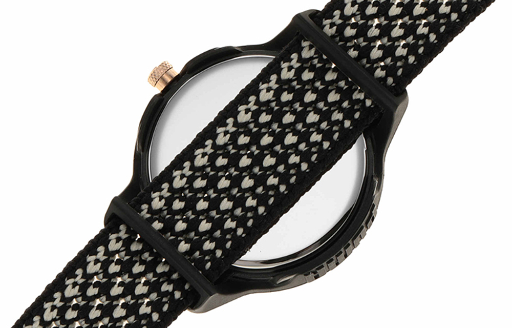 PUMA Reset V1 Series Wrist Watch Quartz Movement Fabric Strap White Dial Unisex