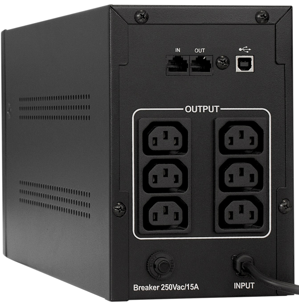 Источник бесперебойного питания  Exegate SpecialPro Smart LLB-1000.LCD.AVR.C13.RJ.USB