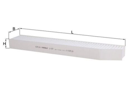 MAHLE - LA897-MAH - Filter, cabin air
