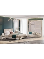 Шкаф-купе с зеркалом для одежды Меланж 200х60х220 см