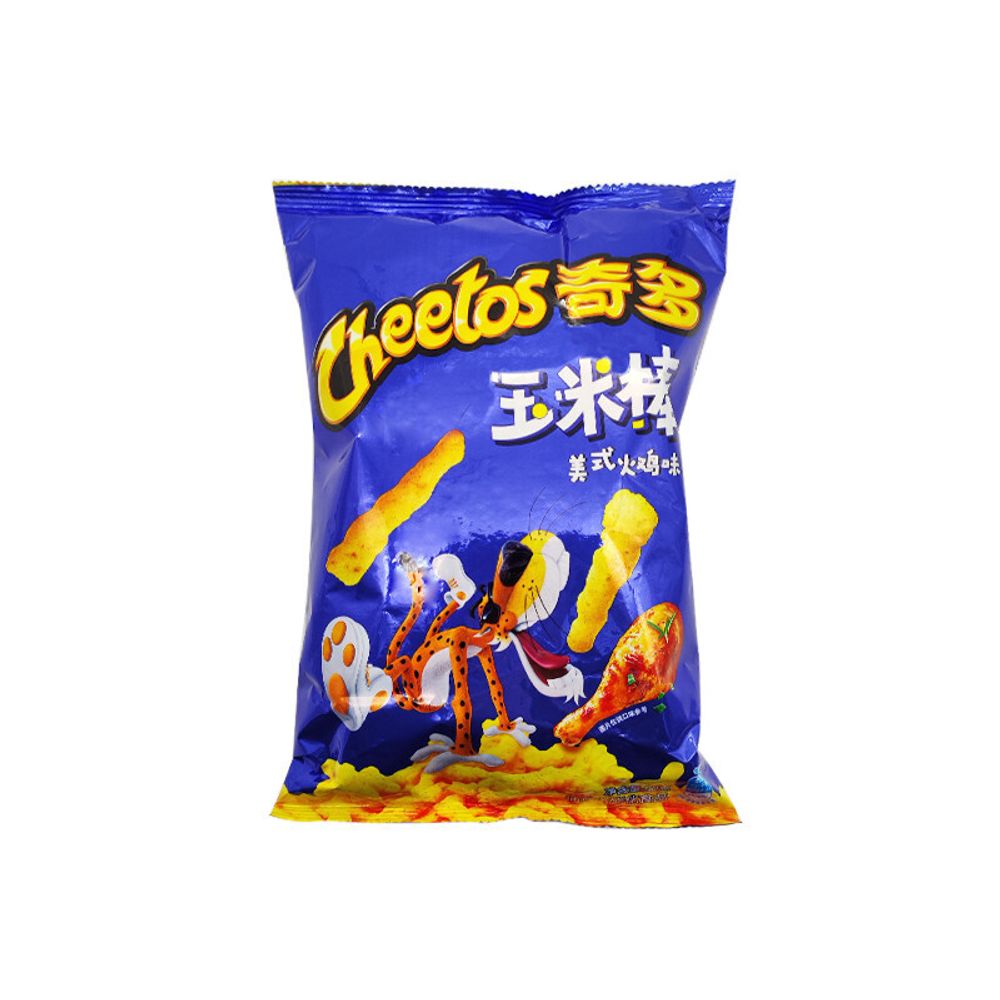 Кукурузные чипсы Cheetos American Turkey со вкусом американской индейки, 90 г