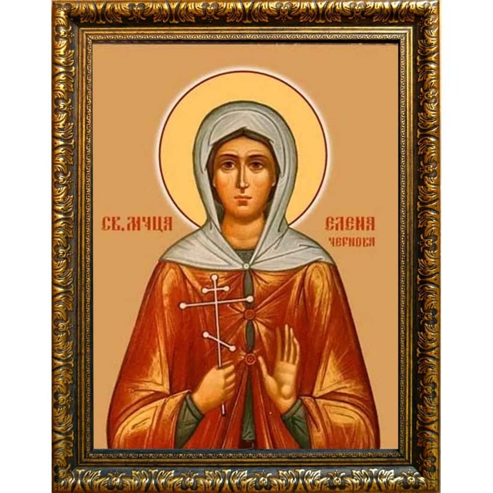 Елена Чернова мученица. Икона на холсте.