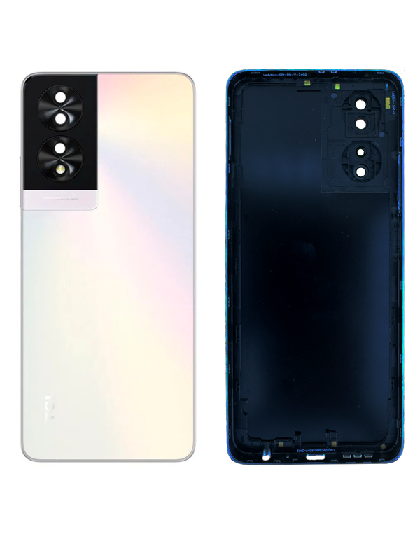 Задняя крышка для TCL 40 NXTPAPER T612B  белая (White)