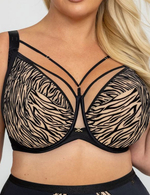 Бюстгальтер Kris Line Queen Soft Full Cup (черный)