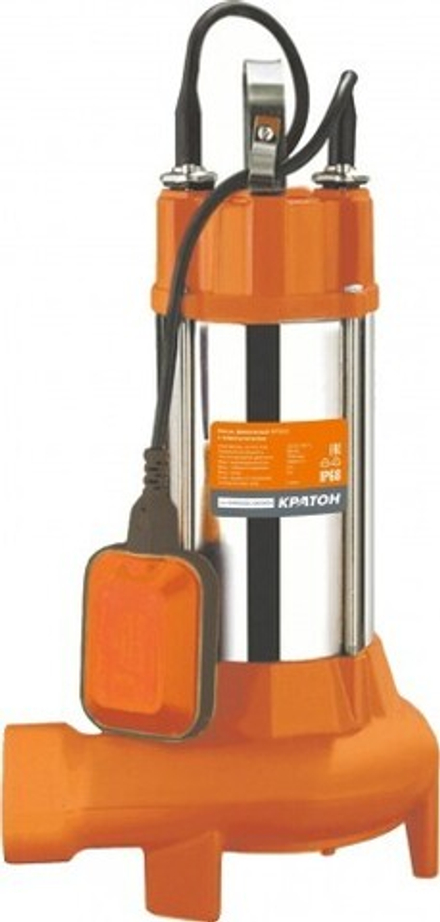 Насос дренажный КРАТОН NF550 фекальный 5 04 02 025