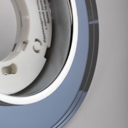 Светильник встраиваемый cо светодиодной подсветкой ЭРА DK LD51 BK под лампу GX53 черный | Встраиваемые LED светильники