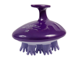 Ikemoto Щетка для массажа кожи головы и мытья волос, фиолетовая - Head spa brush, 1шт