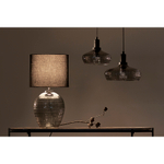 Лампа настольная mirage, D24 см с черным абажуром