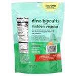 Beech-Nut, Dino Biscuits со скрытыми овощами, тыквой и корицей, 142 г (5 унций)