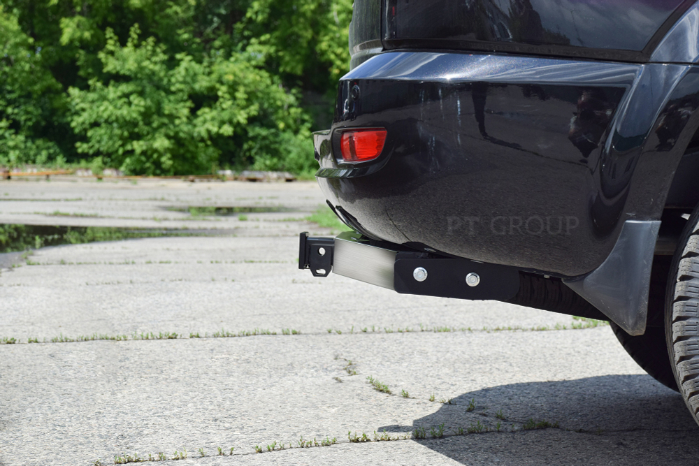 Фаркоп PT GROUP /съемный квадрат/ с нержавеющей накладкой для HAVAL H5 2020-/ DW Hover H5 2010-(паспорт и сертификат в комплекте)(без электрики) арт.HVH-10-991124.00