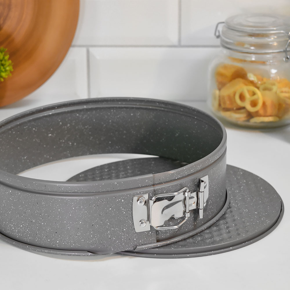 Форма для выпечки 24*7см разъемная круг, а/пр Мрамор, тм Appetite