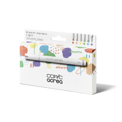 Акриловые маркеры Copic ACREA набор из 6 цветов