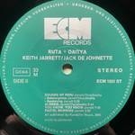 Keith Jarrett / Jack DeJohnette ‎– Ruta And Daitya (Германия 1973г.) ECM