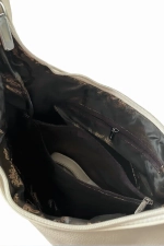 Сумка женская экокожа белая QOZA