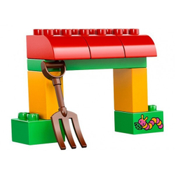 LEGO Duplo: Сельскохозяйственный трактор 10524 — Farm Tractor — Лего Дупло
