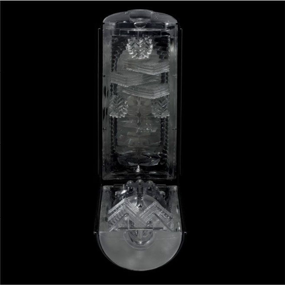 Чёрный мастурбатор FLIP HOLE BLACK (Цвет: черный)