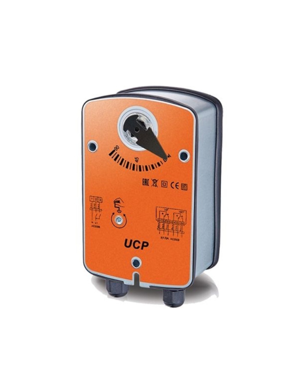 Комплект электропривода с возвратной пружиной UCP LFU-24-05 из 2 шт