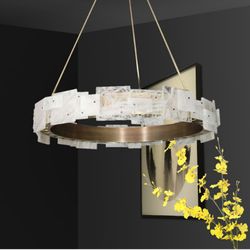 Подвесная Люстра Frost Patterns &Amp; Brass D80 By Imperiumloft
