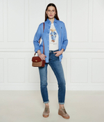 Джинсы C_JACKIE MR 4.0 BOSS ORANGE - голубой(50530691)